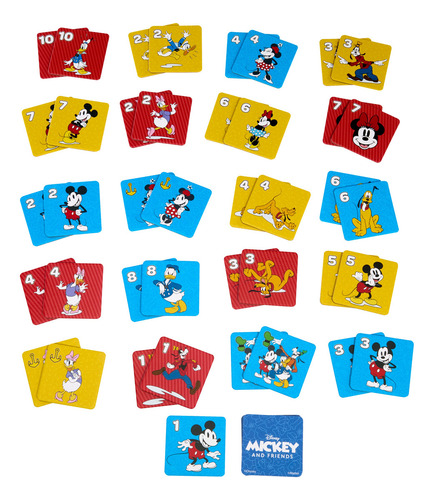 Mattel Games Preschool Juego De Mesa Mickey Juego 5 En 1