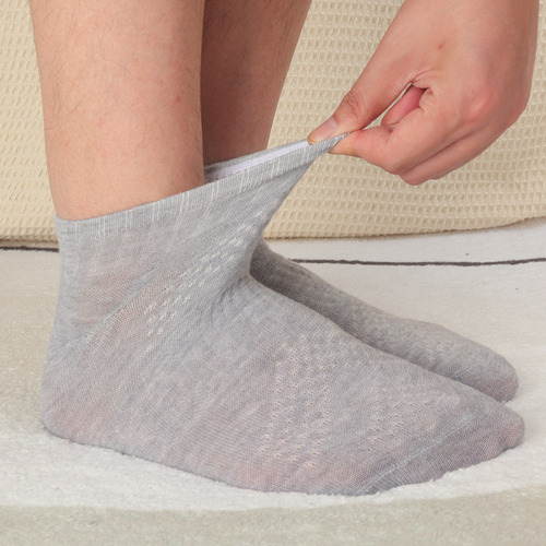L 6 Pares De Calcetas Deportivas Delgadas Para Hombre