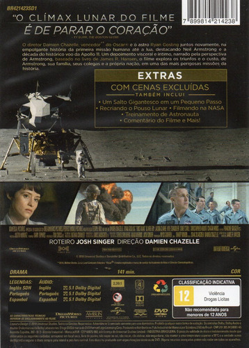 Imagem 2 de 2 de Dvd O Primeiro Homem - Frete Grátis