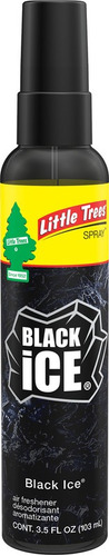 Ambientador Little Trees Spray Black Ice 103.5 Ml