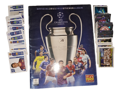 Champions League 2011/12  Album + 200 Figuritas Distintas