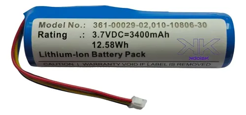 Coleira Garmin T5 / Tt15 Bat.eria 3.400mah Nova C/ Garantia