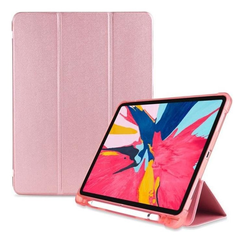 Carcasa Funda Inteligente Carcasa Rosa Para iPad Pro 11
