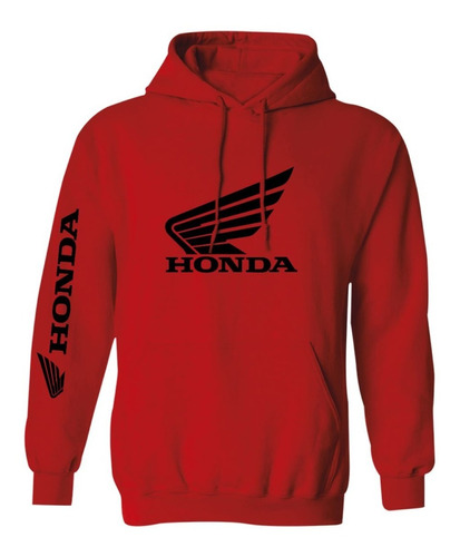 Sudadera Modelo Honda Wing Logo Estampado En Vinil