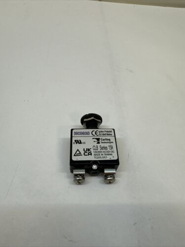 Blue Sea - 2133b-bss Circuit Breaker Push Button 15a St Dda