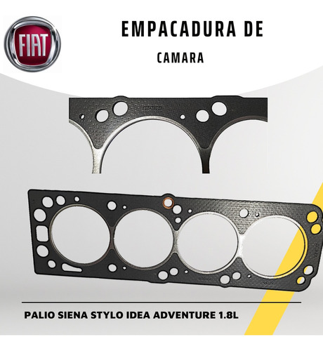 Empacadura De Camara Fiat Palio Siena 1,8/8v 