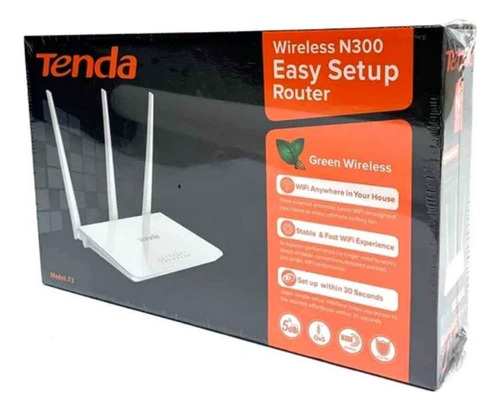 Router Tenda F3 N300 Wifi Inalámbrico