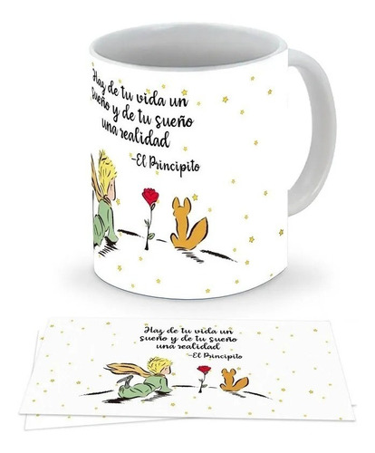 Mug/taza/pocillo El Principito Cuento Literatura Regalo