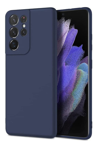 Funda X-level Samsung Galaxy S21 Ultra Silicona Azul