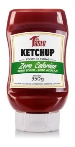 Kétchup Mrs. Taste Zero Calorías Sin Tacc En Frasco 350 g