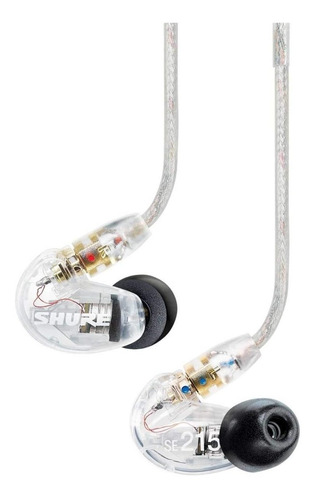 Imagen 2 de 4 de Auricular Intraural Shure Se215 Clear Con Cable Removible