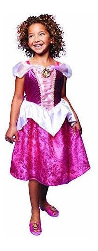 Disfraz De Princesa Aurora De Disney Para Niñas, Perfecto P