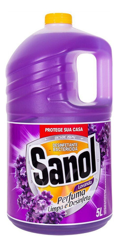 Desinfetante Lavanda Sanol 5 Litros