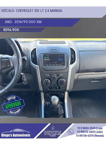 Chevrolet S10 2.4 Lt Cab. Dupla 4x2 Flex 4p