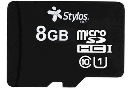 Memoria Micro Sd 8gb Stylos Stmsds1b 8 Gb 13mb/s 5 Mb/s