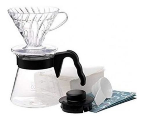 Cafetera V60 Vidrio 700ml Cafe Barista Senzani Si. Xavi