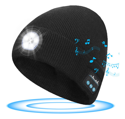 Gorro De Presentes Masculinos Com Bluetooth E Led - Estoque