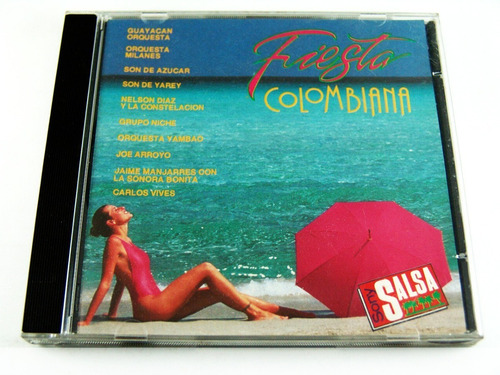 Fiesta Colombiana Cd Como Nuevo 1995 Guayacan Milanes Niche