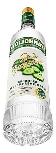 Pack De 2 Vodka Stolichnaya Cucumber 750 Ml
