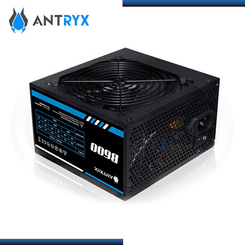 Fuente De Poder Antryx B600w Certificado Atx V2.3 En Caja