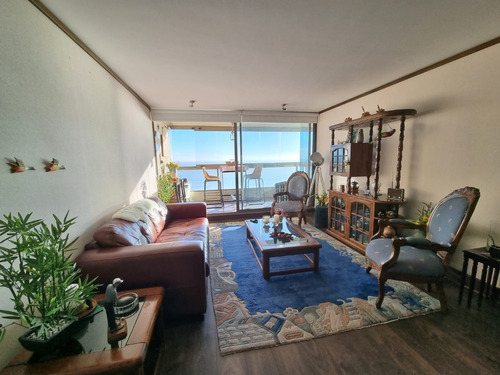 Departamento En Venta Con Vista Al Mar, Costa De Montemar!!