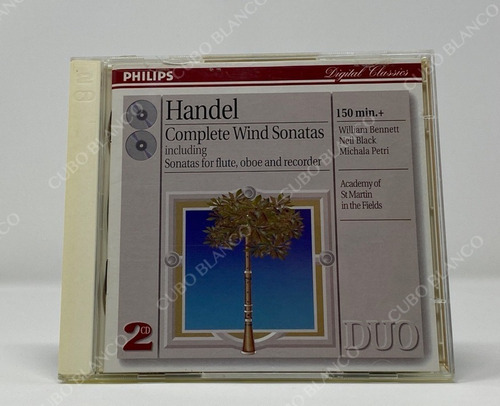 Handel - Complete Wind Sonatas 2 Cds 1995 (Usado)