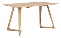 Comprar Mesa De Comedor Swift Madera Maciza Rubber Wood 120x70 Lcm Tapa Marrón claro Patas Marrón claro
