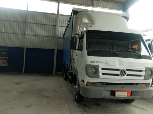 Imagem 3 de 15 de Volks Wagen 8150 Baú Sider 5,50 X 2,20 X 2,30