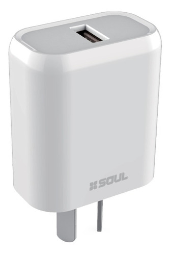 Cargador Viajero X1 Soul 2.4a Con Cable Micro Usb