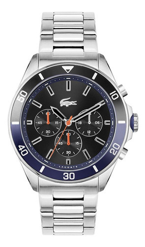 Reloj Lacoste Hombre Acero Inoxidable 2011155 Tiebreaker