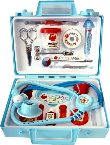 Set De Doctor Juguete Valija Maletin Mini Doctor + 11 Pzas