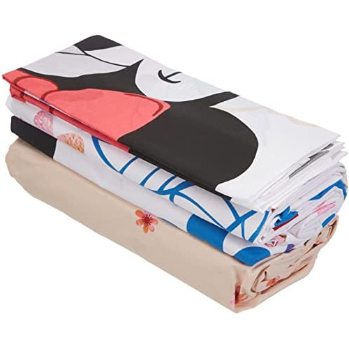 Set De Ropa De Cama Disney Minnie Mouse Acuarela, 100% ...