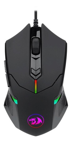 Imagen 1 de 6 de Mouse de juego Redragon Centrophorus2 M601-RGB black
