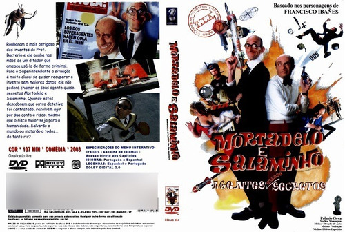 Dvd Mortadelo E Salaminho Agentes Quase Secretos