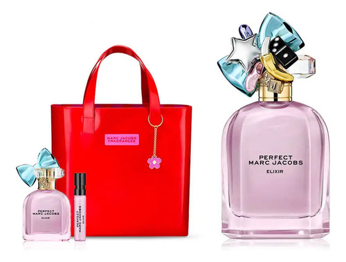 Perfume Marc Jacobs Perfect Elixir Edp 100 Ml + Tote Bag