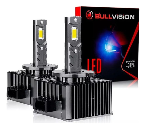 Kit Lâmpada Super Led D1s - Substitui O Xenon Original 4300k