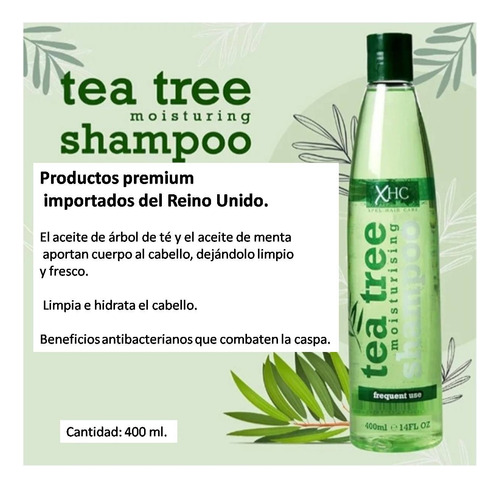 Champú Y Condicionador Con Arbol De Té (combo)