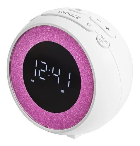 Onn. Reloj Despertador Digital Con Radio 