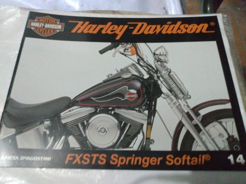 Harley Davidson | Fxsts Springer Softail | Folheto De Conce.
