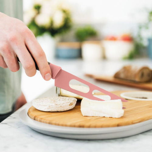 Cuchillo Rosa Para Queso