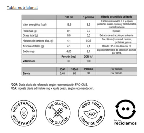Aloe Vera Hierbas Nativas - 1 Litro Apicola Del Alba