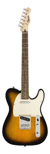 Guitarra eléctrica Squier by Fender Bullet Telecaster de álamo brown sunburst poliuretano brillante