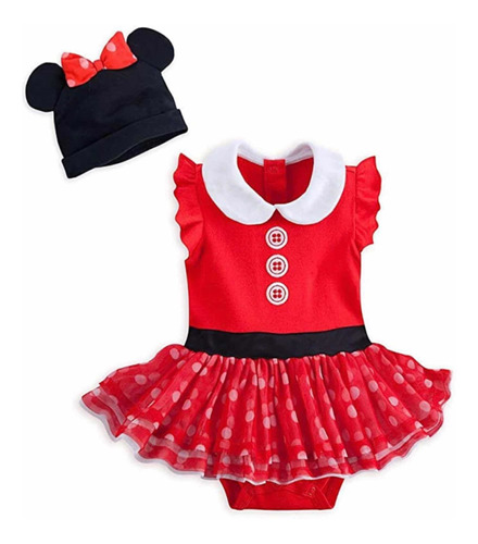 Minnie Mouse Vestido Enterizo Talla 18-24 Meses Disney Store