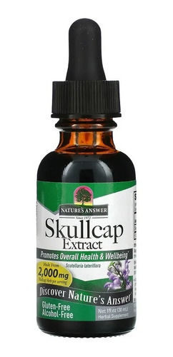 Nature's Answer Skullcap Escutelaria Extracto 30ml