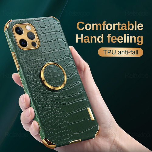 Funda Para iPhone 15 Pro Plus Max Cocodrilo Patrón