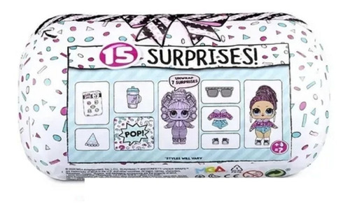 Imagen 3 de 10 de Muñeca Lol Surprise Confetti Under Wraps Capsula Playking