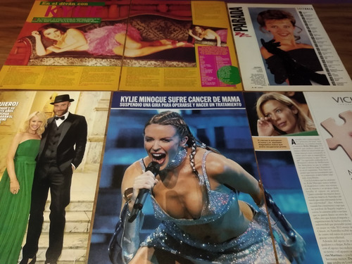 (af110) Kylie Minogue * Recortes Revistas Clippings