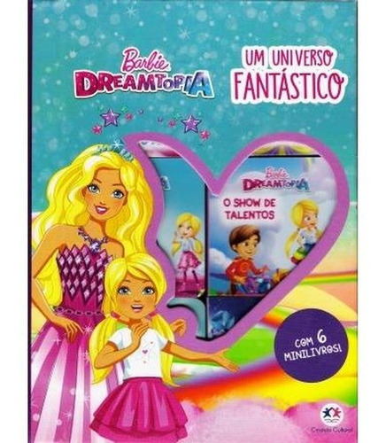 Imagem 1 de 2 de 6 Mini Livros Livrinho Histórias Infantil Barbie Dreamtopia 