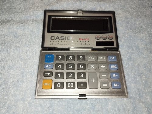 Calculadora Casio Ds 800 Solar Y Electrónica 