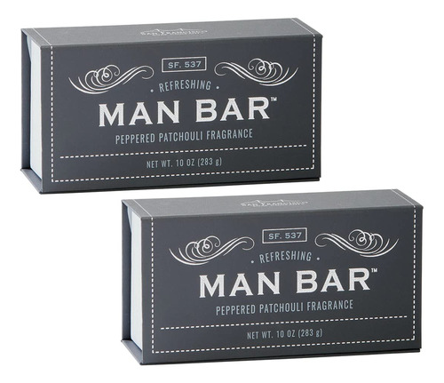 San Francisco Soap Company Man Bar - Barra De Jabn De 10 Onz